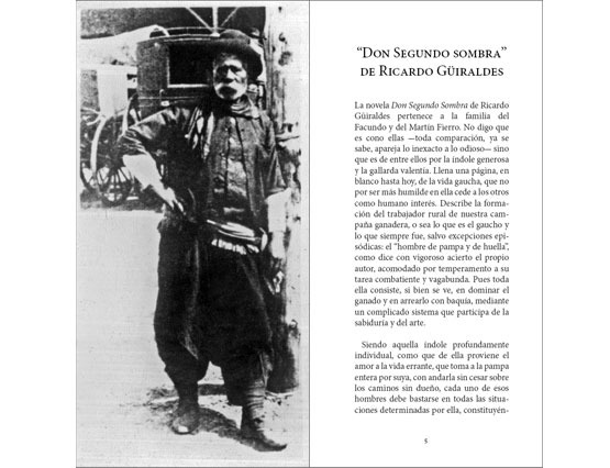 Leopoldo Lugones sobre Don Segundo Sombra