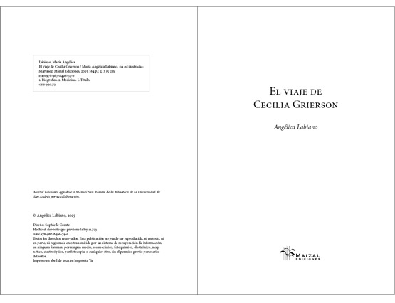El viaje de Cecilia Grierson