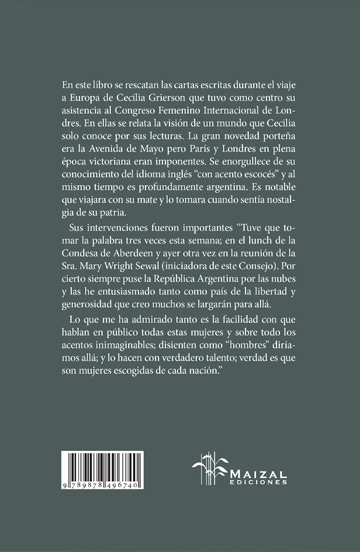 El viaje de Cecilia Grierson
