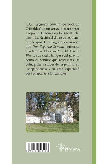 Leopoldo Lugones sobre Don Segundo Sombra