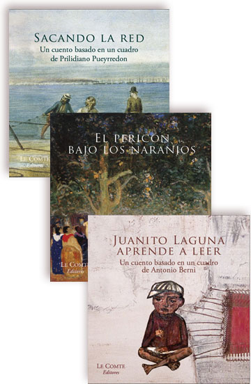 Pack de 3 libros - Cuentos para descubrir un artista