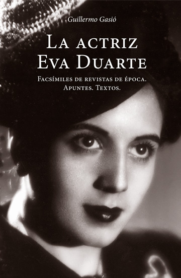 La actriz Eva Duarte